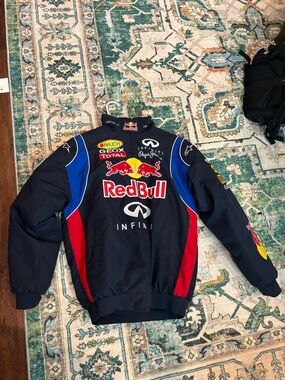 Red Bull Sauber Petronas Navy Bomber Jacket - Men's